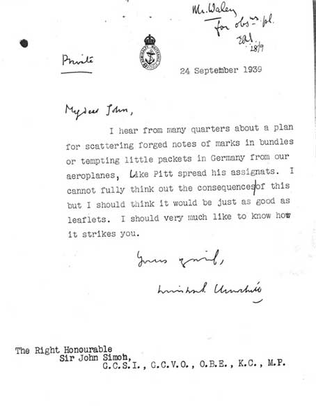 Churchill Letter 